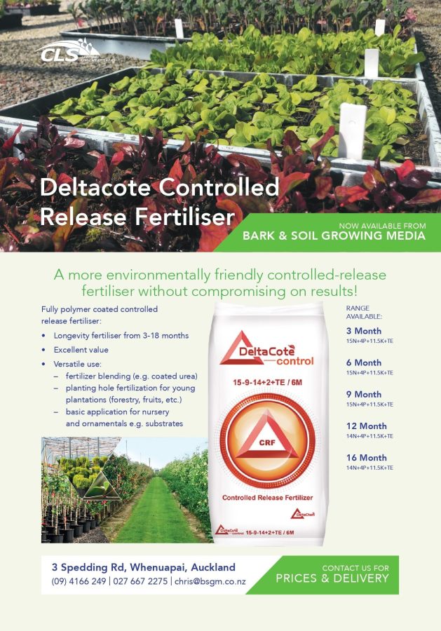 Deltacote Controlled<br />
Release Fertiliser